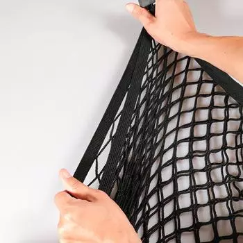 Универсальная сетка для багажника автомобиля, эластичная сетка для багажа, органайзер для хранения вещей, сетчатые сетки, растягивающиеся сетчатые сетки для салона автомобиля