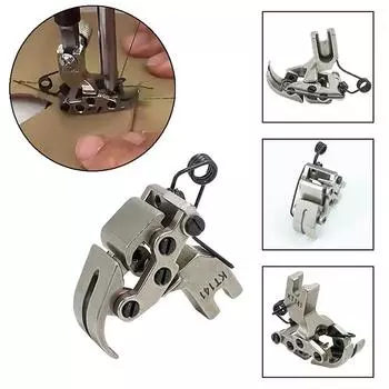 Универсальная швейная машина KT141 Прижимная лапка Швейная машина для челночного стежка Прижимная лапка спереди и сзади Взаимодействие с тканью для вышивки крестом