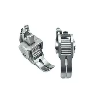 Универсальная швейная машина лапка прижимная швейная машина аксессуары роликовая лапка сменная для кожи толстая ткань швейная аксесуар as the picture