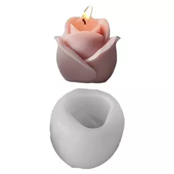 Универсальная силиконовая форма для свечей и гипсовых украшений ручной работы, элегантные гипсовые фигурки для ароматерапевтических свечей A