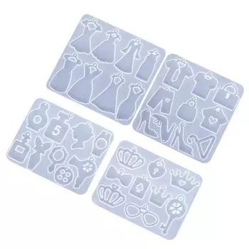 Универсальная силиконовая форма серии Princess выделяется силиконовой формой Princess, идеально подходящей для вечеринок и особых случаев 4