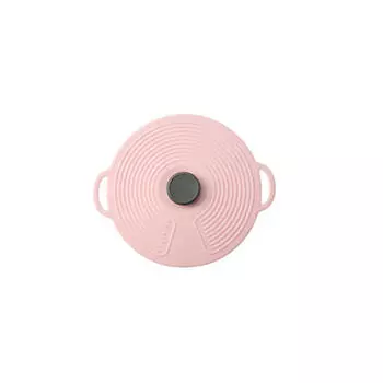 Универсальная силиконовая крышка для сохранения свежести, герметичная крышка для кастрюли, предотвращающая переполнение, многоразовая крышка для кастрюли, предотвращающая разбрызгивание, кухонная посуда, аксессуары 15.3cm розовый