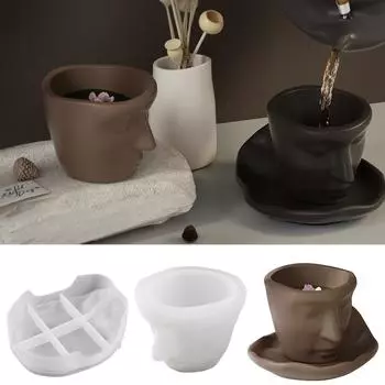 Универсальная силиконовая литейная форма для абстрактного искусства, формы для чашек/тарелок, универсальные формы для литья украшений, инструмент для изготовления ювелирных изделий 2