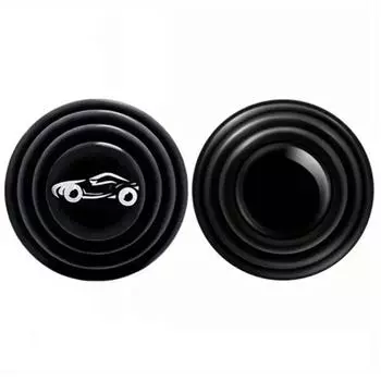 Универсальная силиконовая защита двери автомобиля, амортизирующие накладки для предотвращения столкновений, для снижения шума в двери и багажнике