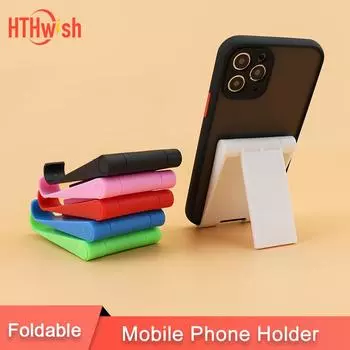 Универсальная складная подставка для настольного телефона для Samsung S20 Plus Ultra Note 10 IPhone 12, настольное крепление для планшета, аксессуары для телефонов розовый