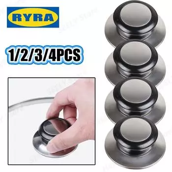 Универсальная стеклянная крышка Lib, ручка, колпачок, термостойкая, кастрюля, кастрюля, крышка, ручка, сменная, подъемная ручка, кухонная утварь, ручка