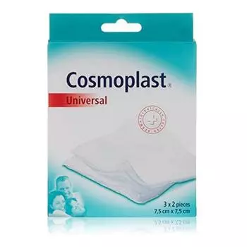 Универсальная стерилизованная марля Cosmoplast (7,5 х 7,5 см)