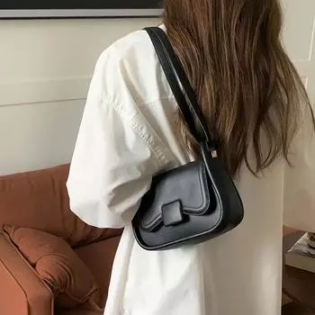 Универсальная сумка через плечо для женщин, сумка через плечо, дизайнерские сумки, кошелек и сумочка, прочная женская сумка one size чёрный