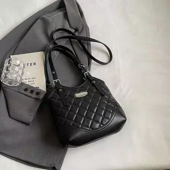 Универсальная сумка через плечо из искусственной кожи для женщин, минималистичная модная сумка, элегантная повседневная сумка для шопинга, новая