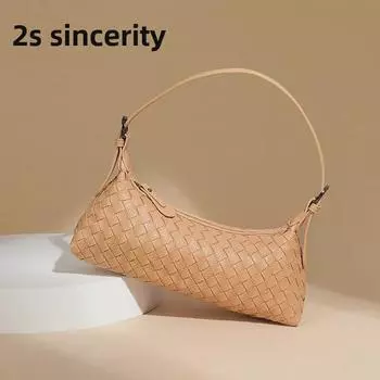 Универсальная сумка через плечо ручной работы в корейском стиле 2025 года абрикосовый