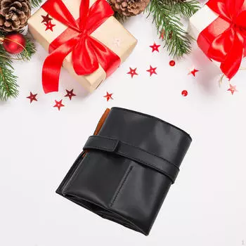 Универсальная сумка для часов из искусственной кожи с защитой от царапин, 6 слотов, для портативных наручных часов чёрный