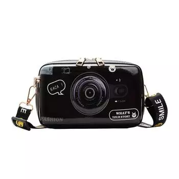 Универсальная сумка на одно плечо с косой лямкой для женщин, модная, стильная, индивидуальная, дизайнерская сумка для камеры, цветная коробка, мобильный телефон