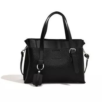 Универсальная сумка на одно плечо, женская сумка для поездок на работу, большая сумка, новые простые офисные сумки-ведра для женщин, тренд