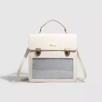 Универсальная сумка Прозрачная и модная женская сумка через плечо на одно плечо Сумка для бара чёрный