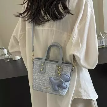 Универсальная сумка-ведро Niche Design, женская, новинка 2024 года, летняя, модная, популярная, сумка через плечо, сумка-мессенджер