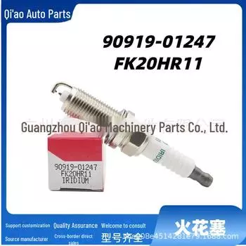 Универсальная свеча зажигания 90919-01247 для Toyota Corolla, Highlander и Prado FK20HR11 car spark plug, FK20HR11, standard, MT/Manual gear