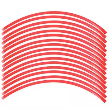 Универсальная светоотражающая лента для автомобильных и мотоциклетных колес, декоративная пленка 6 цветов