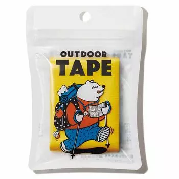 Универсальная тканевая лента Yamato, наружная лента 50 мм x 3 м, желтая, OD-YEL жёлтый