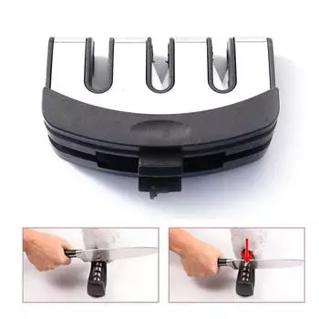 Универсальная точилка для ножей, сменная шлифовальная головка, сменный инструмент, 3 сетки