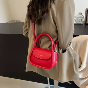 Универсальная трендовая сумка этого года, новая однотонная, хороший внешний вид, простота, сумки через плечо, усовершенствованные ощущения, сумки через плечо