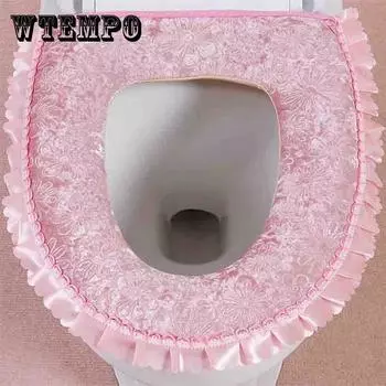 Универсальная туалетная подушка бытовая молния крышка туалета водонепроницаемая утолщенная туалетная подушка осенняя и зимняя туалетная крышка туалетная подушка