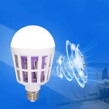 Универсальная УФ-лампа от комаров 220 В, светодиодная лампа для приманки от насекомых, насекомых B Type 9W белый