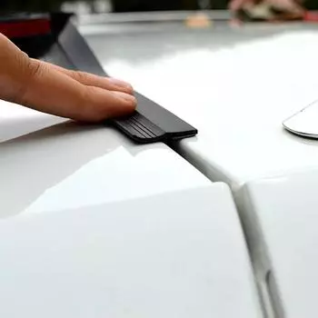 Универсальная уплотнительная лента для крышки багажника автомобиля DIY 1,6 м для BMW, LADA, Honda, Nissan, Toyota, KIA, Chery, MG, Mazda, внедорожника, MPV, хэтчбека чёрный