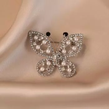 Универсальная, Высококлассная и Изысканная Брошь-Бабочка Женский Значок-Бабочка Роскошная и Элегантная Корсажная Булавка для Платья и Аксессуар 631#