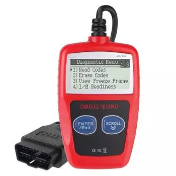 Универсальная версия цифровой дисплей многофункциональный сканер OBD 2 считыватель кодов OBD2 очистка кодов неисправностей диагностические инструменты для автомобилей красный