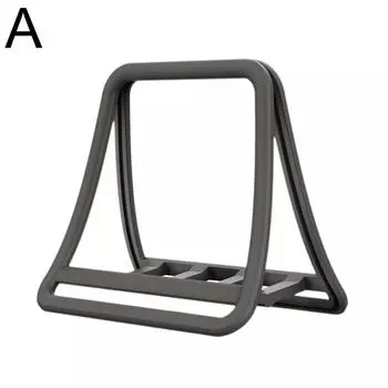 Универсальная вертикальная подставка для ноутбука, складная подставка для планшета, настольного ноутбука, iPad, Dell для Macbook Dock Sta S6B1 Black-1set