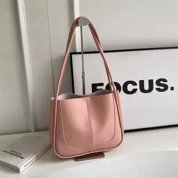 Универсальная вместительная женская сумка через плечо, рабочая сумка, фактурная сумка, новая