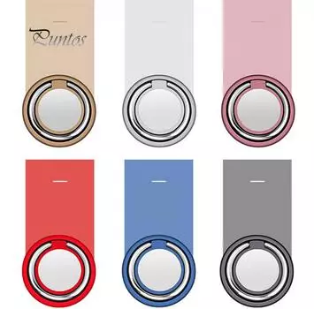 Универсальная вращающаяся на 360 градусов автомобильная магнитная подставка для мобильного телефона синий