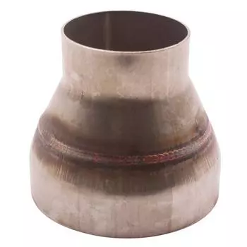 Универсальная выхлопная труба из нержавеющей стали T201 Редуктор 4.0 наружный диаметр. до 2,5 наружного диаметра