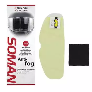 Универсальная защита для мотоциклетного шлема, противотуманная пленка, прозрачная вставка для линз козырька, устойчивые к запотеванию водонепроницаемые наклейки, щит