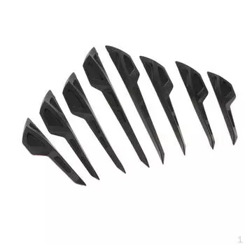 Универсальная защитная наклейка на передний бампер, боковой сплиттер Canards