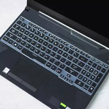 Универсальная защитная пленка для клавиатуры для ноутбуков ASUS TUF Gaming A15, аксессуары черного цвета