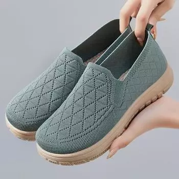 Универсальная женская летняя обувь, туфли на плоской подошве, матерчатая обувь, удобная обувь на мягкой подошве 36 чёрный