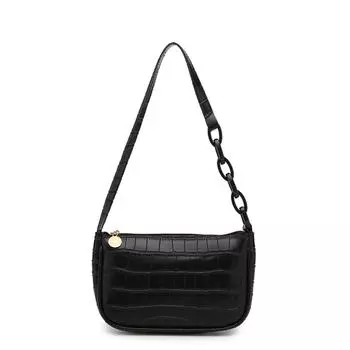 Универсальная женская сумка через плечо Женская сумка One Size чёрный