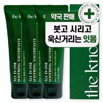 Универсальная зубная паста The Know All-in-One для десен, 100 г, 3 шт.
