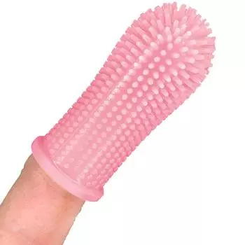 Универсальная зубная щетка для собак Зубная щетка на палец для домашних животных Зубная щетка на палец для собак Чистка зубов и уход за полостью рта Зубные щетки для кошек