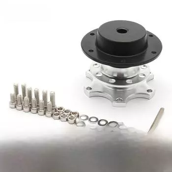 Универсальное алюминиевое гоночное рулевое колесо с быстросъемным устройством синий