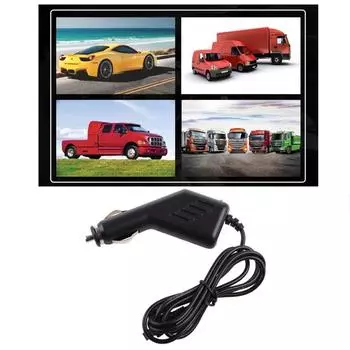 Универсальное автомобильное зарядное устройство 1,5 А 5 В, универсальный USB-адаптер прикуривателя для мобильного телефона, планшета, автомобильного адаптера питания прикуривателя чёрный