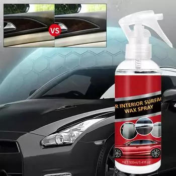 Универсальное чистящее и защитное средство для салона автомобилей, грузовиков, внедорожников, джипов, мотоциклов, автофургонов и т. д., 100 мл One Size