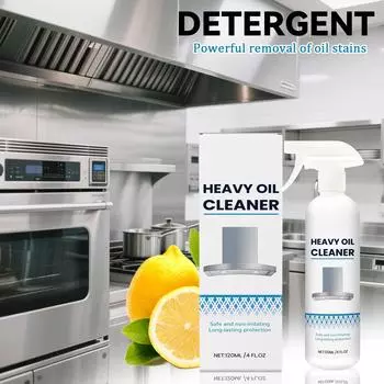 Универсальное чистящее средство для масла, пенное чистящее средство для кухни, растворяющее жир и жирные пятна, 120 мл One Size