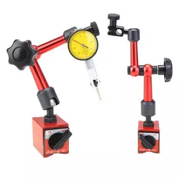 Универсальное гибкое магнитное металлическое основание + водонепроницаемый индикатор индикатора рычага A