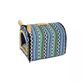 Универсальное гнездо для домашних животных на все времена года, съемное и моющееся, креативное гнездо для собак, складное гнездо для кошек S:35*29*29