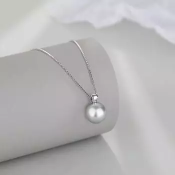 Универсальное и изысканное жемчужное ожерелье с универсальным темпераментом, женская мода, современное, простое и холодное ожерелье