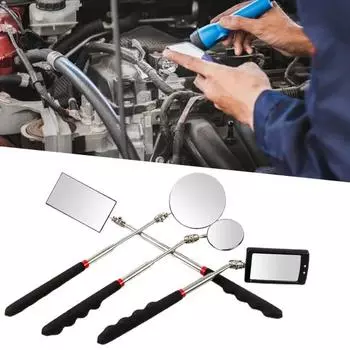 Универсальное инспекционное зеркало Гибкая головка Различные характеристики Автомобильные инструменты Телескопический осмотр A