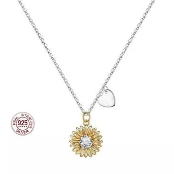 Универсальное колье из стерлингового серебра 925 пробы в Европе и Америке, женственная летняя цепочка на ключицу Adjustable size