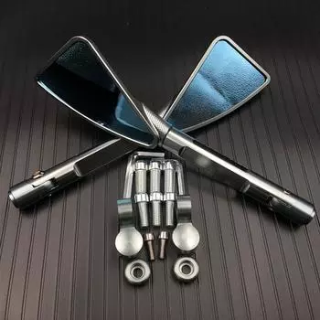 Универсальное мотоциклетное алюминиевое зеркало заднего вида с ЧПУ, боковые зеркала для YAMAHA ys 150 tmax 530 tdm 850 fz6n mt10 c8 nmax